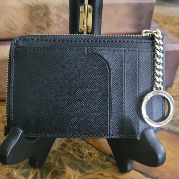 Kate Spade Black Card Holder - Picture 2 of 4